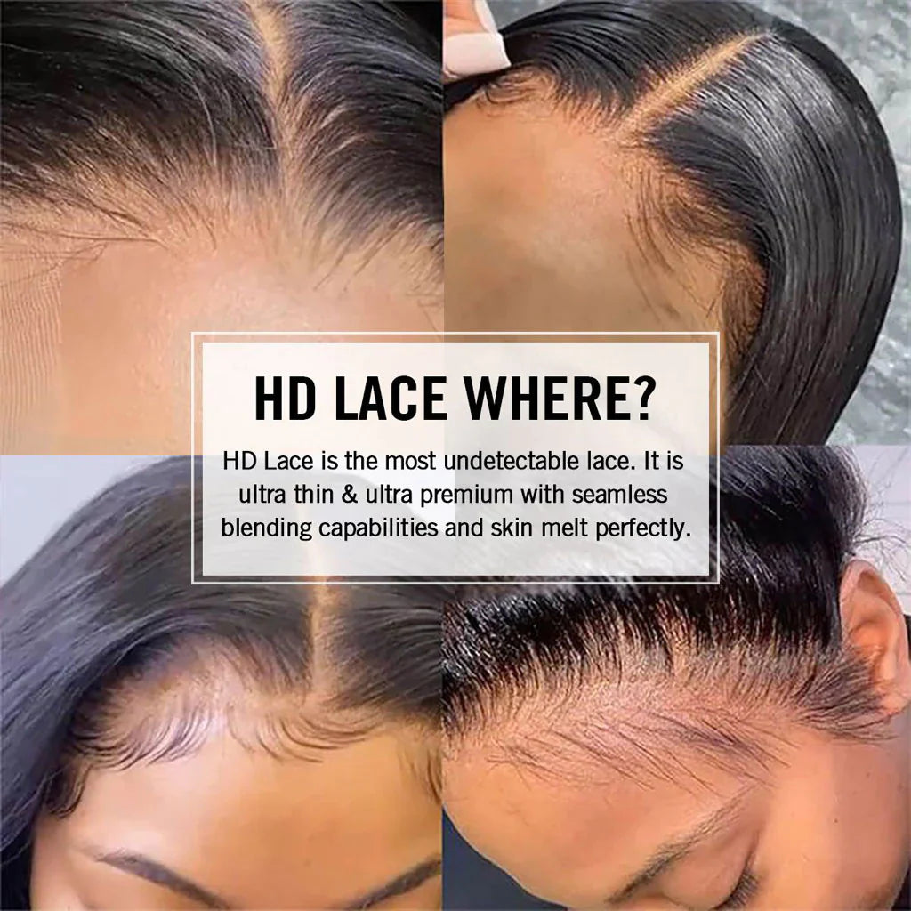 LUXE Deep Wave HD Lace Front Wig