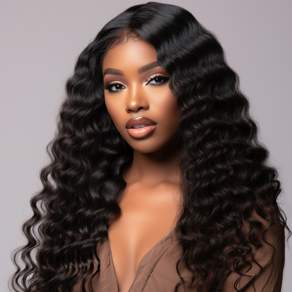 Brazilian Deep Wave Lace Front Wig