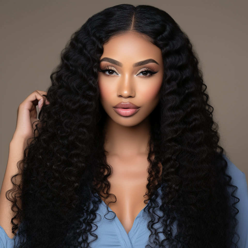 Brazilian Deep Wave Lace Front Wig